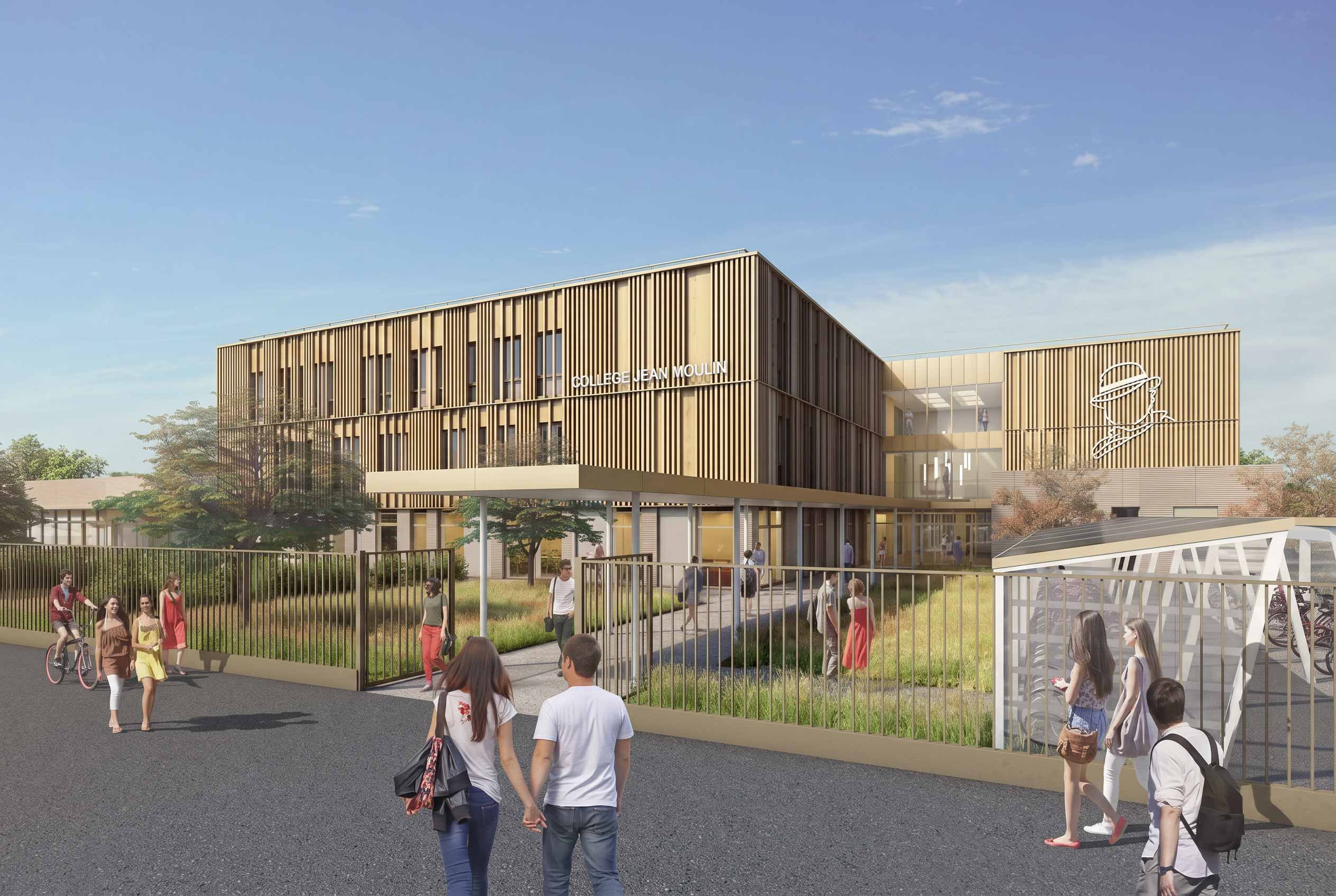 Extension et restructuration du Collège Jean Moulin 